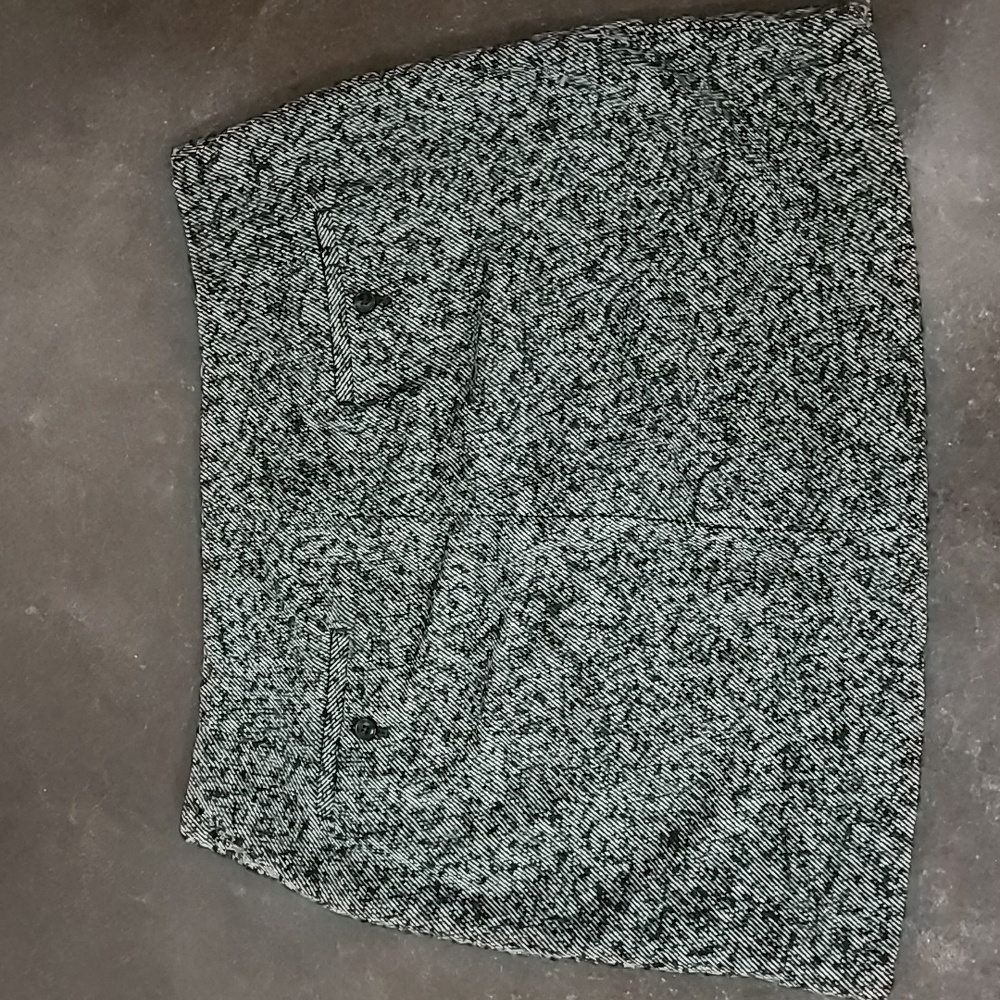 Madewell Herringbone Wool Button-Front Miniskirt … - image 6